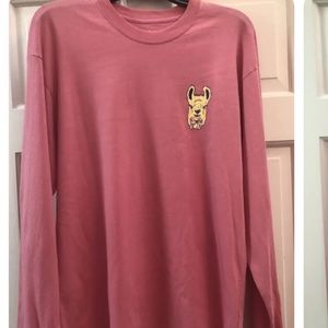 Benny & Belle long sleeve Blessed Llama Crunchberry tshirt NWT M